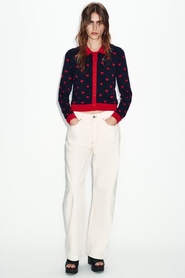 JEANS Z.03 STRAIGHT HIGH-WAIST LONG LENGTH - White by Zara - Image 0