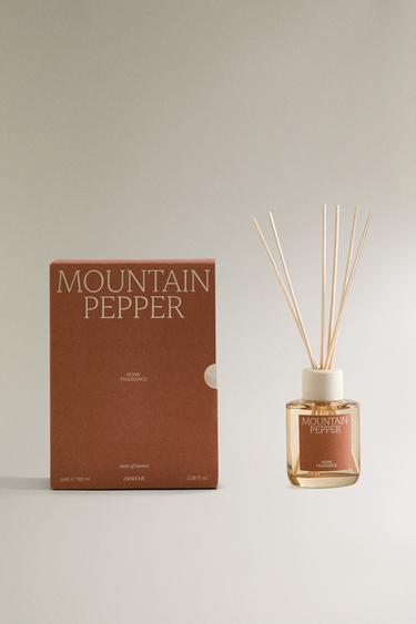 (100 ML) MOUNTAIN PEPPER REED DIFFUSERS - Burgundy by Zara - Image 0