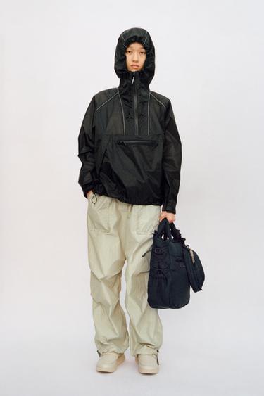 WINDPROOF JACKET X AND WANDER® - Dark navy by Zara - Image 0