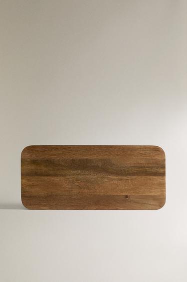 WOODEN CUTTING BOARD WITH FEET - Brown by Zara - Image 0