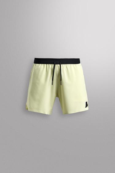 BASIC TRAINING SHORTS - Yellow by Zara