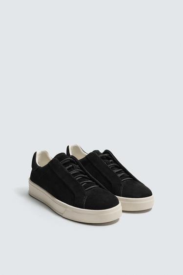 LEATHER SHOES - Black by Zara