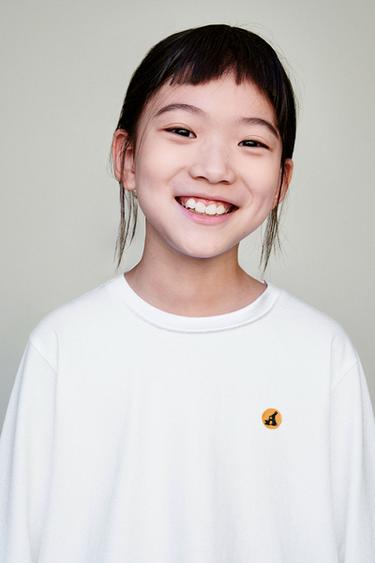 PLAIN LONG SLEEVE T-SHIRT - White by Zara