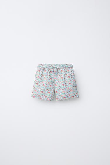 1-6 YEARS / FLORAL SWIM SHORTS - Multicoloured by Zara
