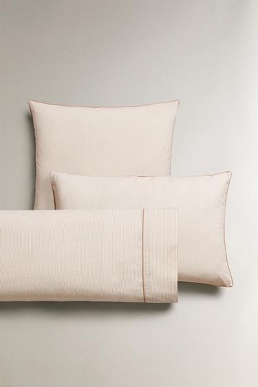 CHILDREN'S STRIPED PILLOWCASE - Pink by Zara - Image 0