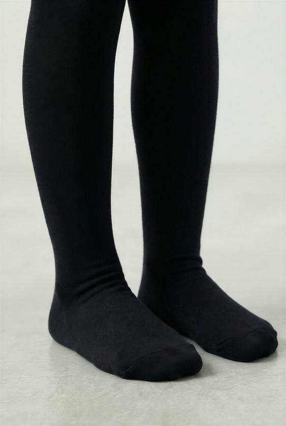 PLAIN TIGHTS - Black by Zara - Image 0