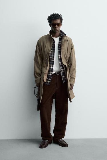 TECHNICAL PARKA WITH DETACHABLE WAISTCOAT - camel by Zara