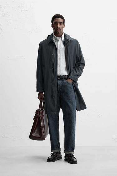 2-IN-1 WATER-REPELLENT PARKA - Petrol blue by Zara