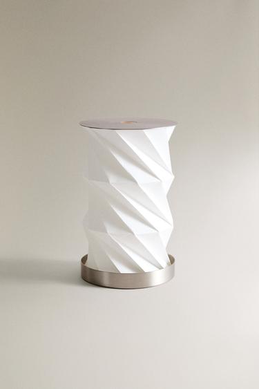 WIRELESS FOLDABLE METAL LAMP - Silver by Zara