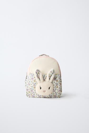 BUNNY BACKPACK - Pink by Zara