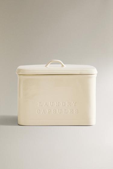 JAR FOR CAPSULES - Cream by Zara
