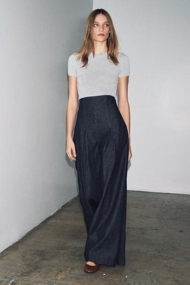 SOFT SHORT SLEEVE T-SHIRT - Grey marl by Zara - Image 0