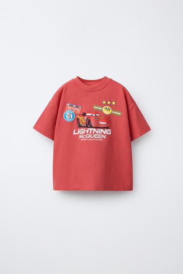 CARS LIGHTNING MCQUEEN © DISNEY PRINTED T-SHIRT - Red by Zara