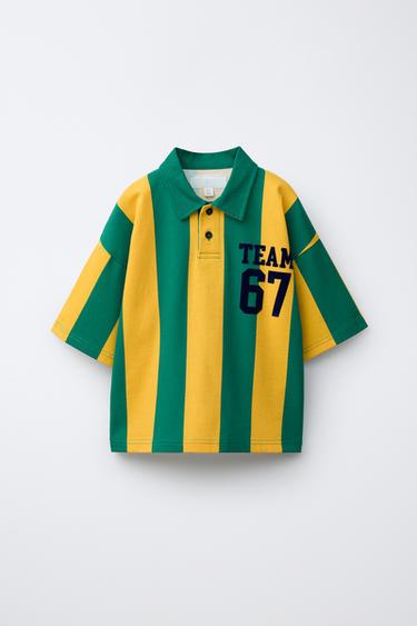 TEAM SIX SEVEN STRIPED POLO SHIRT - striped by Zara