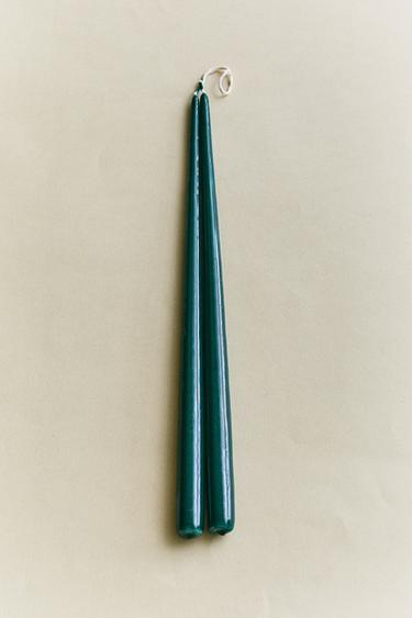 PACK OF THIN CANDLES (PACK OF 2) - Bluish by Zara