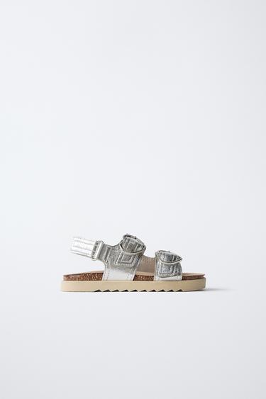 HEART SANDALS - Silver by Zara