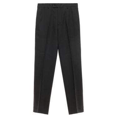 100% WOOL SUIT TROUSERS - Black by Zara
