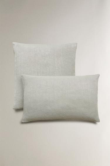 HEMP CUSHION COVER - Light blue by Zara - Image 0