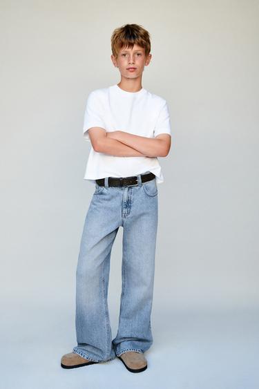 FLARED JEANS - Blue by Zara