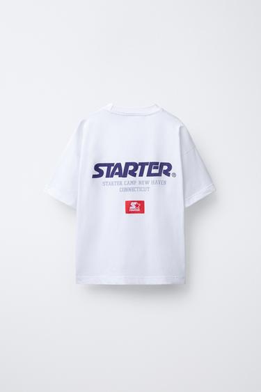 STARTER ® LABEL T-SHIRT - White by Zara