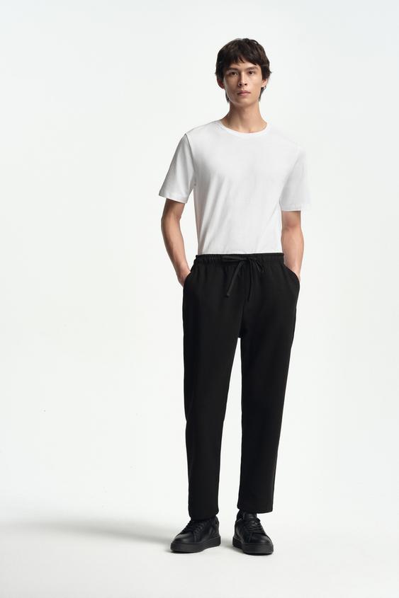 BASIC SLIM FIT T-SHIRT /01 - White by Zara - Image 0