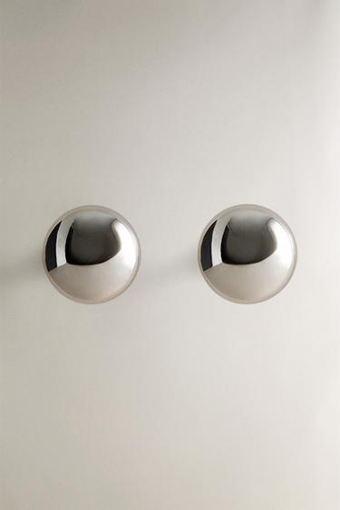 PACK OF SHINY ROUND DOOR KNOBS (PACK OF 2) - Silver by Zara