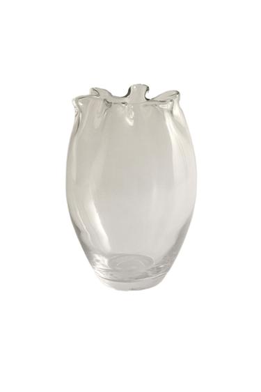 WAVY VASE - Transparent by Zara