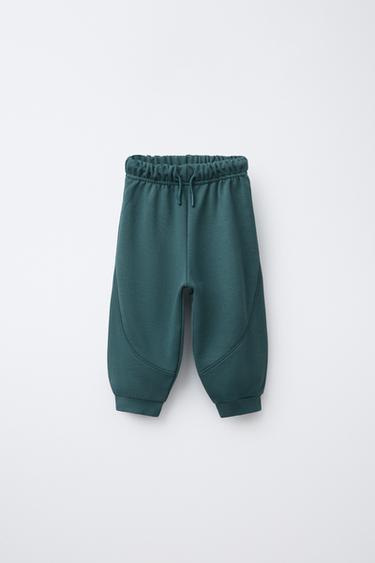 CUT-OUT JOGGERS - Petrol blue by Zara - Image 0