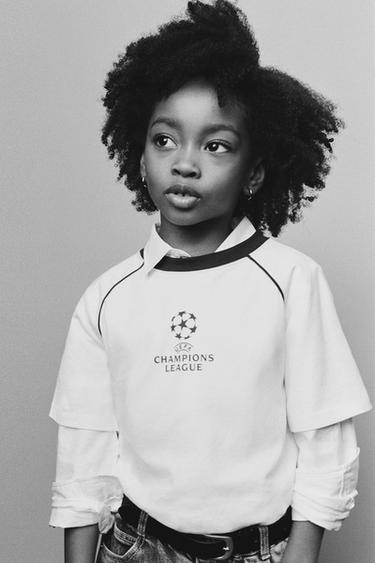 UEFA CHAMPIONS LEAGUE ® PRINTED T-SHIRT - White by Zara