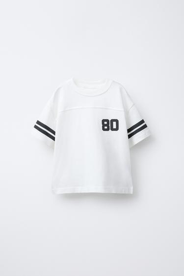 JOGGING T-SHIRT - White by Zara - Image 0