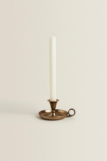 GOLDEN CANDLESTICK - Golden by Zara