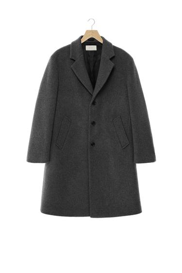 MANTECO® WOOL BLEND COAT - Grey by Zara