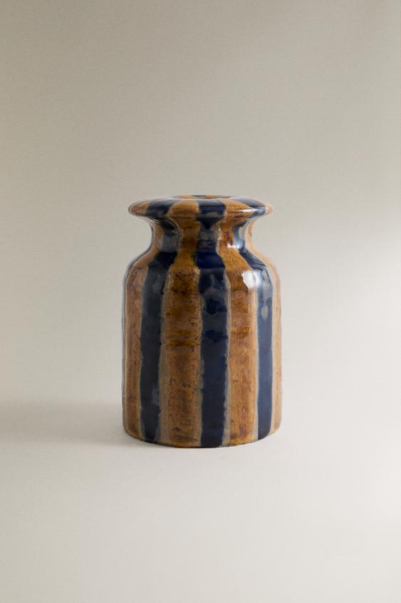 STRIPED CERAMIC REED DIFFUSERS DECORATIVE TRIM - Stripes by Zara - Image 0