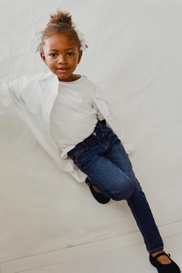 BASIC SKINNY JEANS - Blue by Zara