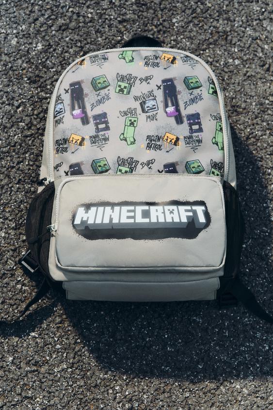 MINECRAFT © MOJANG AB. ™ BACKPACK - Grey by Zara - Image 0