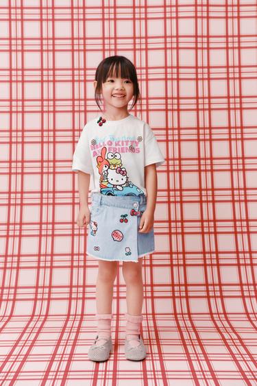 HELLO KITTY AND FRIENDS © SANRIO CAR T-SHIRT - White by Zara