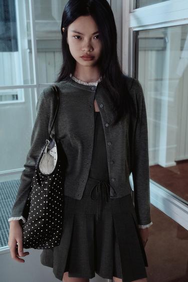 POLKA DOT FABRIC TOTE BAG - Multicoloured by Zara