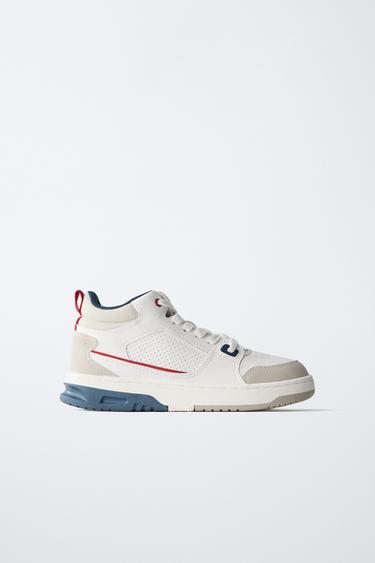 MULTI-PIECE HIGH-TOP SNEAKERS - Multicoloured by Zara