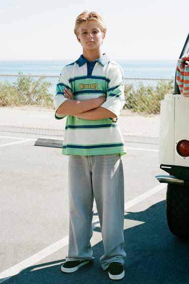 STRIPED SKATE POLO SHIRT - striped by Zara