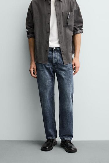 REGULAR FIT JEANS - Blue by Zara