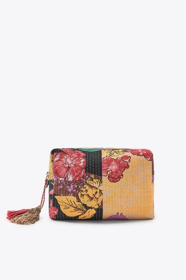 PRINTED QUILTED TOILETRY BAG - Multicoloured by Zara - Image 0
