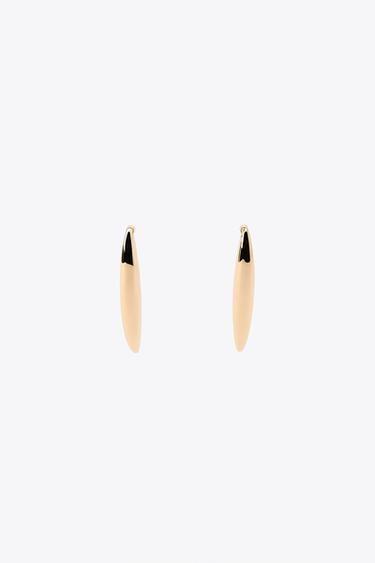 TEARDROP DANGLE EARRINGS - Golden by Zara