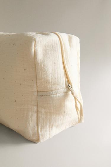 CHILDREN'S MOON WASH BAG - Taupe grey by Zara