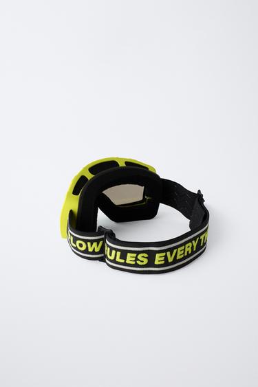 SKI COLLECTION GOGGLES WITH CASE - Black by Zara