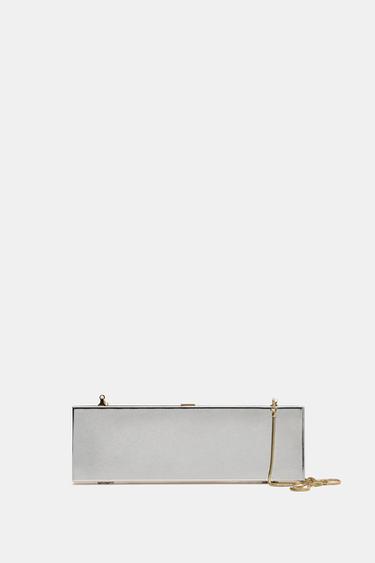 METALLIC RIGID MINAUDIÈRE - Multicoloured by Zara