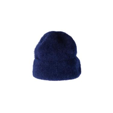ALPACA BLEND BEANIE - Ink blue by Zara