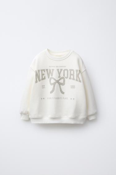 SHINY CITY SWEATSHIRT - Ice by Zara