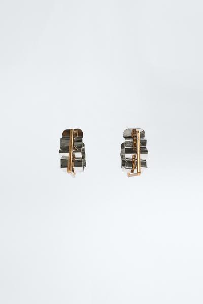 Image 1 of ASYMMETRIC EARRINGS from Zara