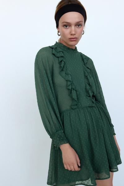 Image 1 of PLUMETIS PLAYSUIT from Zara
