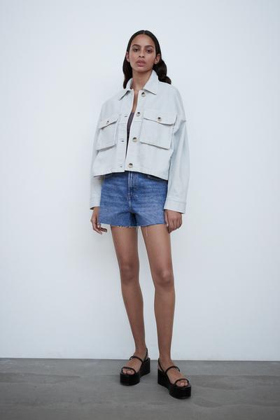 Image 1 of JACKET WITH POCKETS TRF from Zara